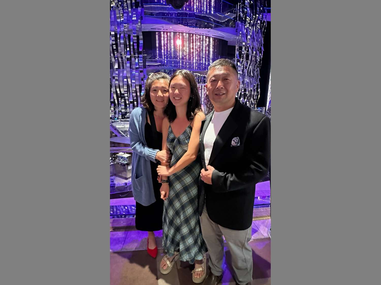 Cho Family on the Town